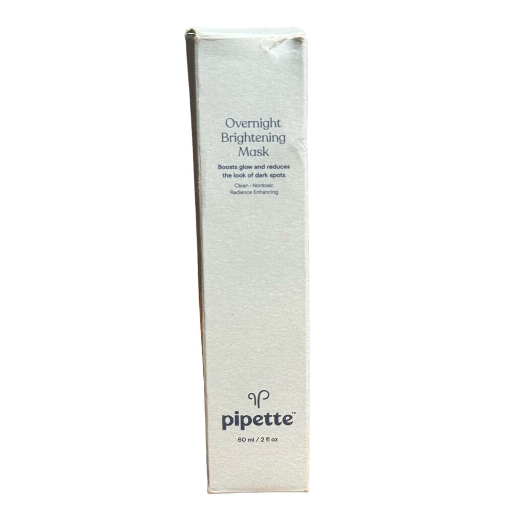 Pipette Overnight Brightening Exfoliating Mask - Face Exfoliator 2 oz